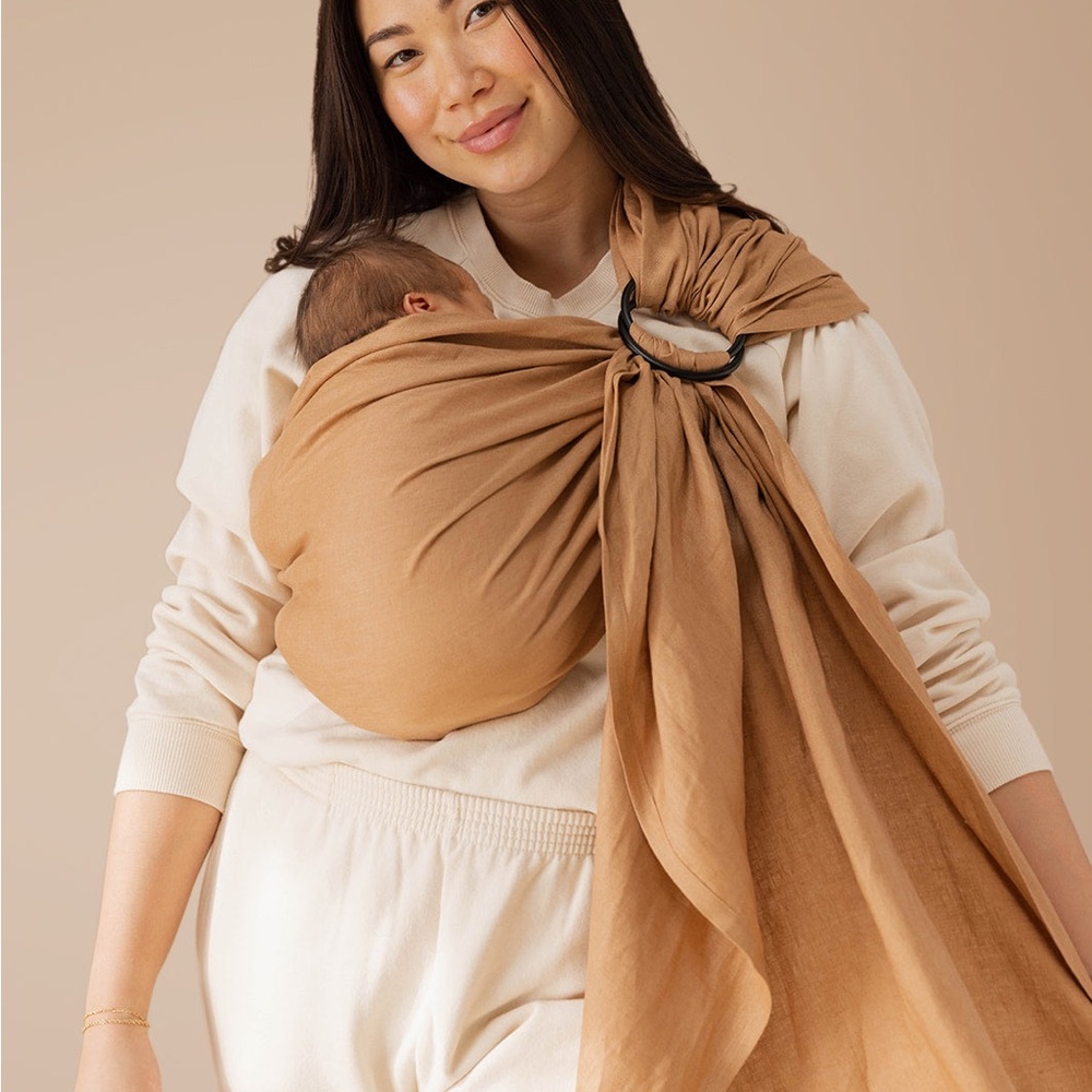 WildBird linen ring sling- %100 linen